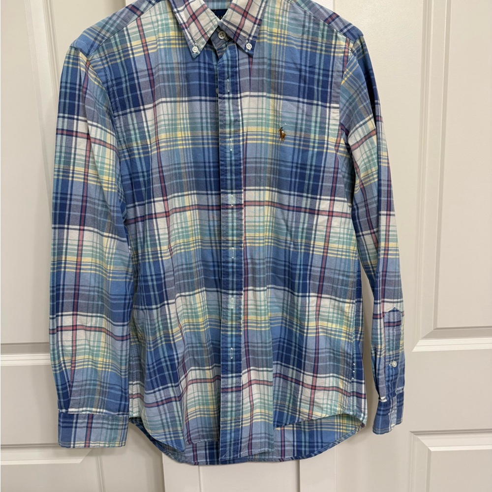 Ralph Lauren Multicolor Plaid Button Down Shirt